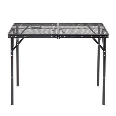 China Modern high quality outdoor foldable folding table portable barbecue camping table for sale