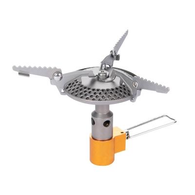 China Outdoor Activity Ultralight Portable Titanium Backpacking Camping Stove For Hiker for sale