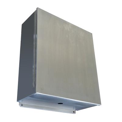 China IP65 S304 Stainless Steel Waterproof Outdoor Wall Mounted Enclosure Box Rainproof Distribution Box High Protection Grade for sale