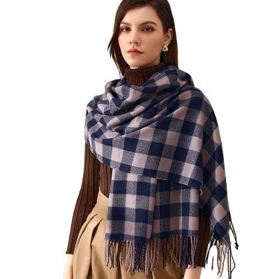 China Luxury Exquisite Cashmere Women's Workmanship Scarf Manufacturer 100% Cashmere Scarf for sale