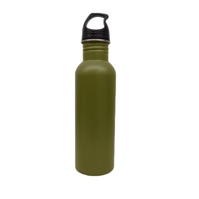 China Sustainable Stainless Steel Single Wall Water Bottle Large Capacity Great Price Convenient Water Cup Sports Bottle for sale