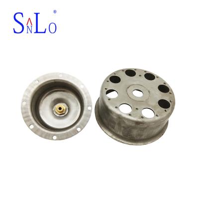 China 304 / Iron / 316 Float Ball Valve Assembly Valve Cover With Hole 80MM for sale