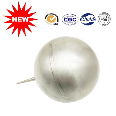 China Custom Made Copper Toilet Tank Float Ball , Big Mechanical Float Ball With Pointed for sale