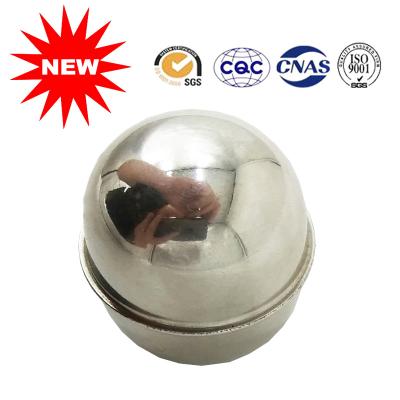 China Spray Painted Metal Ball Float , Fluid Level Control Floats With Polished Surface for sale