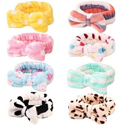 China Excellent elasticity. Goods. Arc-knot Washable High Quality Soft Women Headband Accessories Hair Makeup Fashion Cosmetic Facial Spa for sale