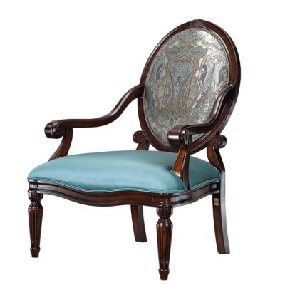 Κίνα Customized rivet accent wood bedroom lounge chair leisure frame seating chair home furniture hotel chairs for living room προς πώληση