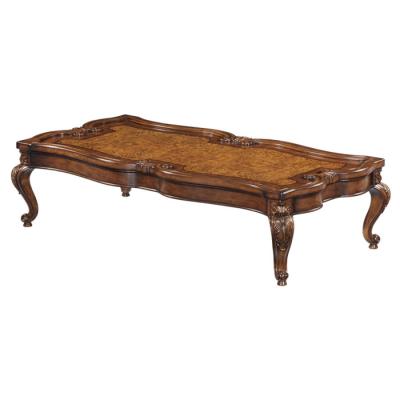 China Convertible Chinese style coffee table living room high quality antique wooden carved wooden tea table for sale