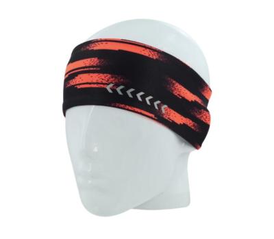 China Fashion Quick Dry Winter New Arrival Reflective Logo Headband Women Men Sport Autumn Smart Reflective Headband OEM Top Are Welcome for sale