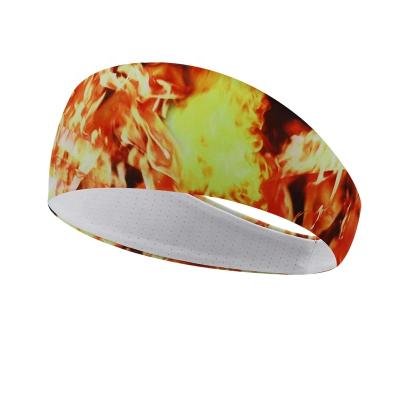 China New flames style sport quick dry headbands, custom new style headbands with your design hot sale in Amazon OEM are welcome for sale