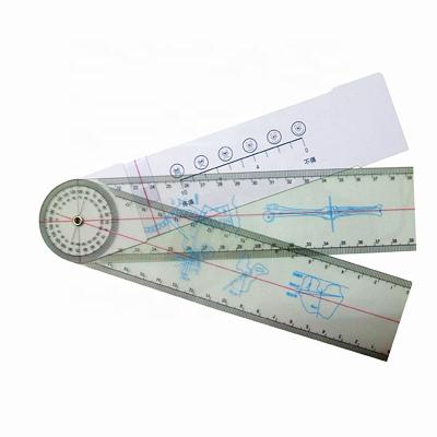 China Promotion OEM Multifunctional Ruler Three In One Size Hospital Colorful Foldable Orthopedic Ruler And Pain Ruler for sale