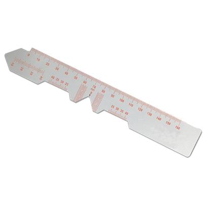 China Promotion\Business\School\Office China Custom Made High Quality Plastic Ruler, PVC Gift Cup Ruler, PD Ruler For Ophthalmologist for sale