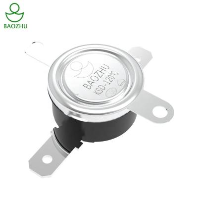 China BAOZHU Thermostat KSD301 KSD201 Series Temperature Ceramic Bimetal Thermostat for sale