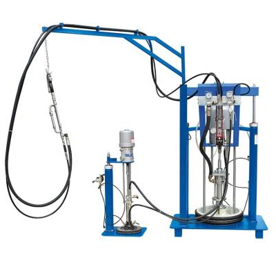 China Hotels Laminated Pneumatic Two Part Pump Two Component Silicone Sealant Extruder Machine For Insulation for sale