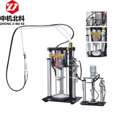 China Hotels Two Component Silicone Sealant Extruder Two Part Pneumatic Pump Machine For Insulating GlassMultichannel Filter Device for sale