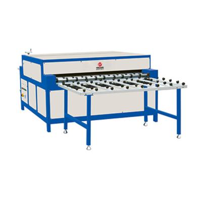 China Building Material Shops Insulating Glass Horizontal Cavity Glass Hot Press Machine for sale