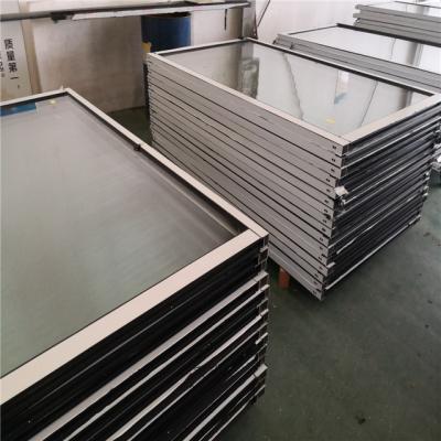 China Customized British Standard Certified Glass Aluminum Alloy Frame Part UK BS Curtain Wall Windows And Doors for sale