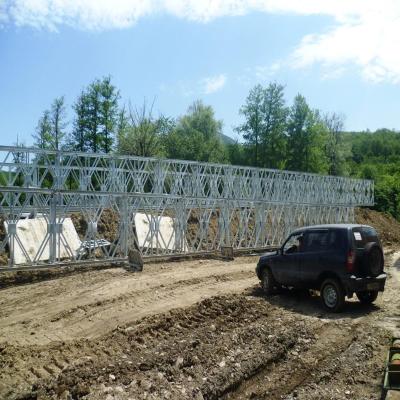 China Chinese Steel Structure Bridge Manufacturer Supply Reinforced Steel Galvanized Bailey Bridge for sale