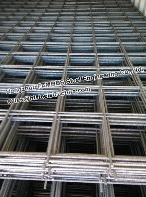 China Precast Steel Structure Construction Rebar Steel Rebar HRB 500E Square Mesh for sale