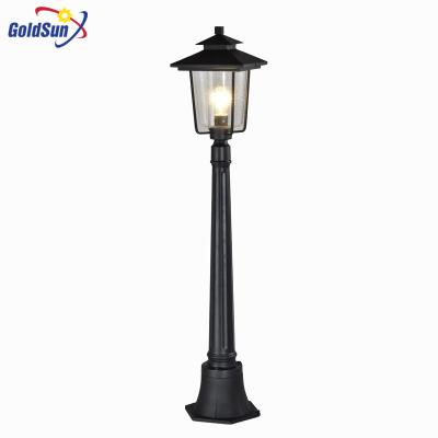 China Garden PATH LAWN PROJECT YARD UPPER BLACK GLASS GARDEN LIGHTS LIGHTING OUTDOOR STREET LIGHT for sale