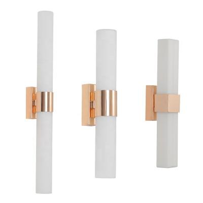 China INDOOR bathroom WALL LIGHTING BEDSIDE BATHROOM VANITY WALL SAND HOLDER WALL LAMP GLASS METAL FIXTURES for sale