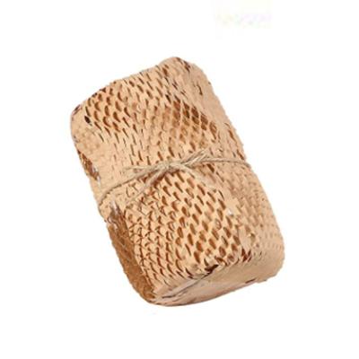 China 2021 New Transpotation Paper Type Honeycomb Pad Cushioning Roll For Protective Gift Package for sale