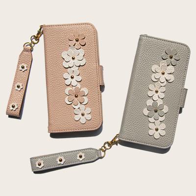 China Boman New PU Leather Flip Wallet Cell Phone Leather Case For iphone13 Cell Phone Leather Case For iphone 13 pro for sale