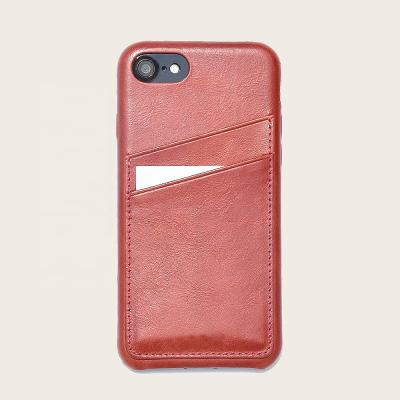 China Boman custom phone case leather mobile for iphone 8 plus leather case for iphone 8/8plus for sale