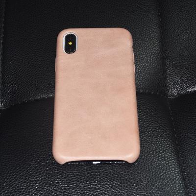 China Original Fanshion Leather Back Case For iPhone X Leather Case for sale