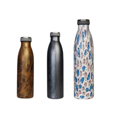 China Sustainable Wholesale Stainless Steel Water Bottle Double Wall Flasks Vacuum Milk Bottle for sale