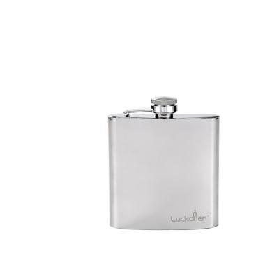 China Traditional Outdoor Single Wall Stainless Steel Jug Wine Flask For Men Outdoor Portable Hip Flask Stainless Steel Flask Small Jug for sale