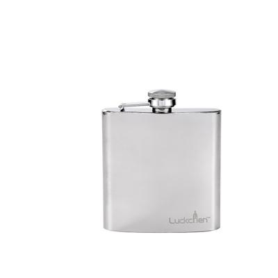 China Best Selling Traditional 180ml Stainless Steel Hip Flask, Portable Outdoor Stainless Steel Single Wall Wine Jug for sale