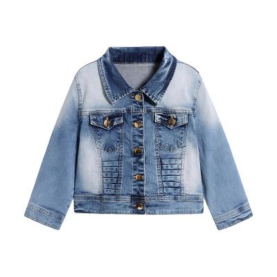 China Spring Autumn New Denim Jacket Casual Loose Denim Jacket Breathable for sale