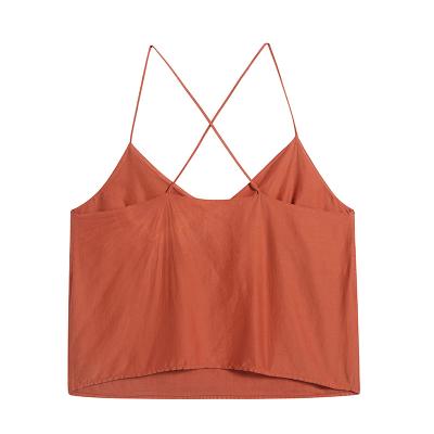 China High Standard Hot Selling Women's Breathable Camisole Tops Small Straps Camisole for sale