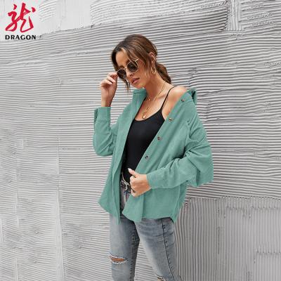 China Anti-pilling Elegant Knitted Long Sleeve Tee Shirt Women's Autumn Winter Button Down Shirts For Women for sale