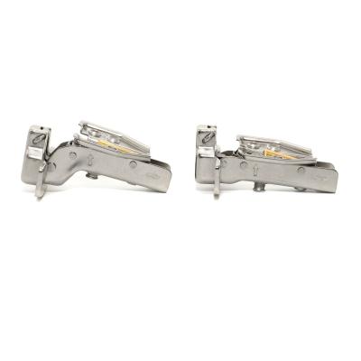 China Furniture Door Stationary Nickel Finish Hidden Cabinet Hinge for sale