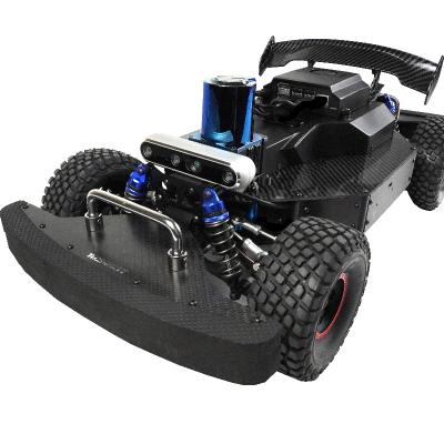 China T108 Racing Car Chassis ROS Robot Unmanned Vehicle Wire Control Platform Mobile Robot Stand Frame Controllers 608*327*213 mm for sale