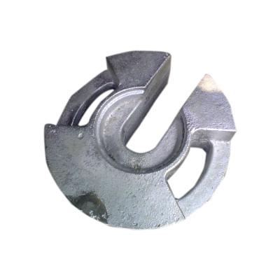 China Industry Cast Counterweight Special Shaped Iron Graphic Customization for sale