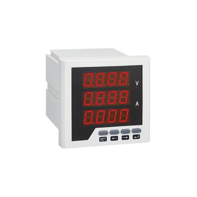 China Factory supply electronic three phase ammeter&voltmeter ac rs-485 digital combination meter ACR194I3SYC for sale