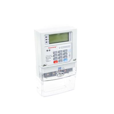 China PC Electronic Keypad STS Single Phase Prepaid Smart Electric Power Meter with sts prepaid meter selling software for sale