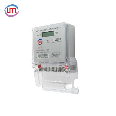 China PC+ AKARUI KWH Meter Price Digital Electric Meter LCD ENERGY Meter 3 UV Phase for sale