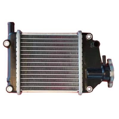 China Metal NO.3 click110 click fan aluminum water to air cooler 110cc radiator competitive price many motorcycle cooling parts for sale