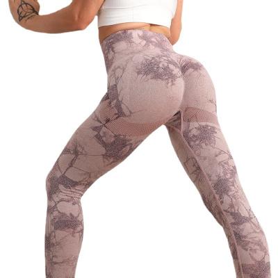 China Breathable Custom sport Gym High elasticity leggings   Sexy High waist Seamless exercise Yoga Hot Sales leggings for women for sale