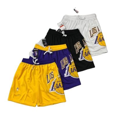 China QUICK DRY Custom logo Design Basketball Shorts Custom Sublimation Embroidered Logo Basketball Shorts for sale