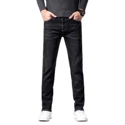 China QUICK DRY Fashion Jeans For Men Jean Pants Slim Fit Men Designer Stretch Denim Blue And Black Jeans Men for sale