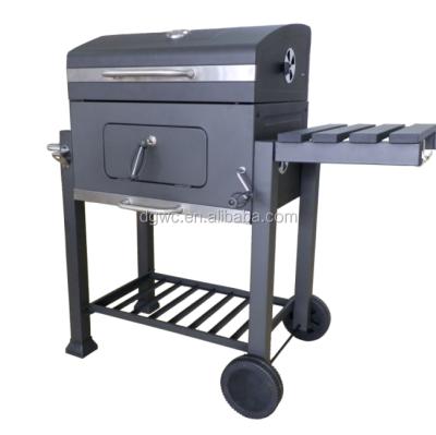 China Large Size Easily Assembled Oversized Adjustable Charcoal BBQ Grill Patio BBQ Grill for sale