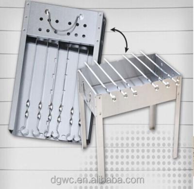 China Easily Assembled 2018 Fashionable And Folding /Portable BBQ Charcoal Grill for sale