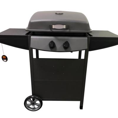 China New Design Easily Compiled Outdoor Used 2 Burner Gas BBQ Grill for sale