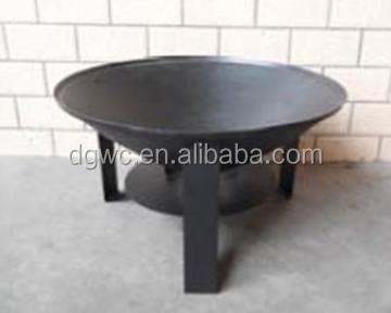 China Stocked 23.5 Inch Cast Iron Home And Garden Fire Pit Fire Place Fire Bowl for sale