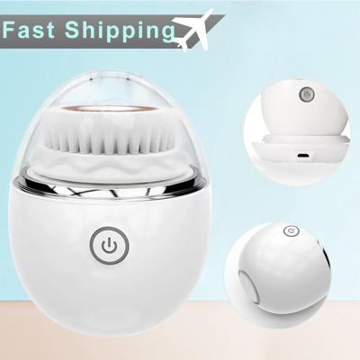 China Skin Rejuvenation Facial Cleansing Brush Wireless Charging Face Sonic Cleanser Waterproof Deep Pore Electric Massage Portable Cleaner Skin Care for sale