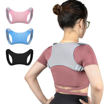 China Breathable warm sellig adjustable back brace posture corrector for kids with low factory price for sale